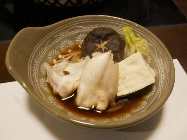 豆腐と白身魚の鍋