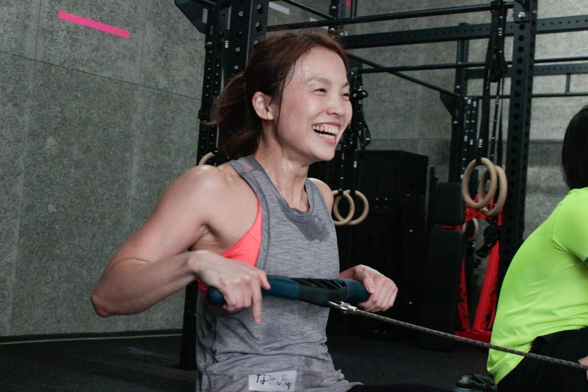 クロスフィット池袋　ワークアウトの様子