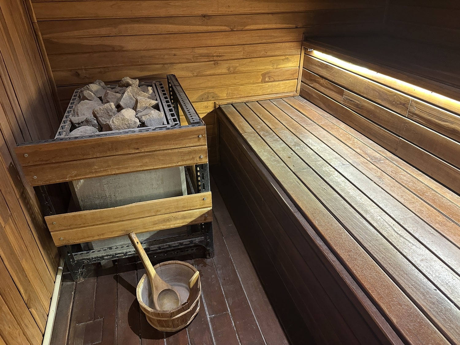 ザ SAUNA RENONのセルフロウリュ