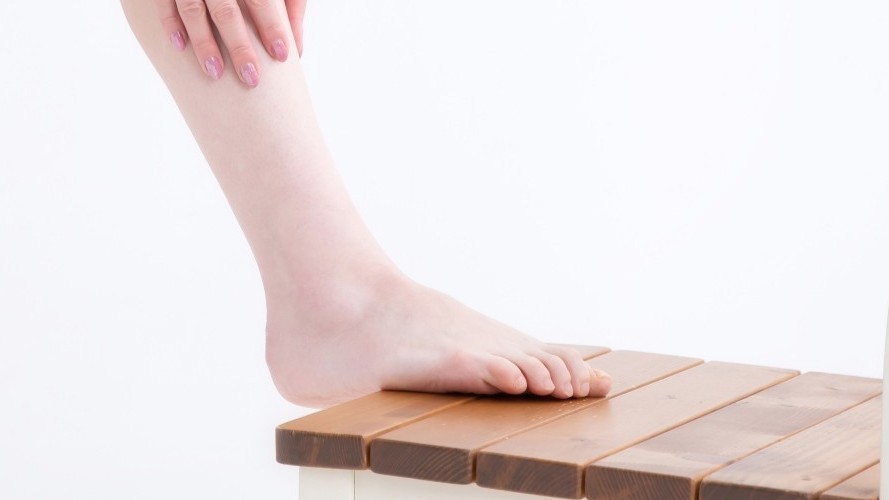 段差ストレッチ