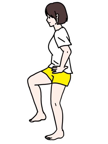 片足立ちチェック
