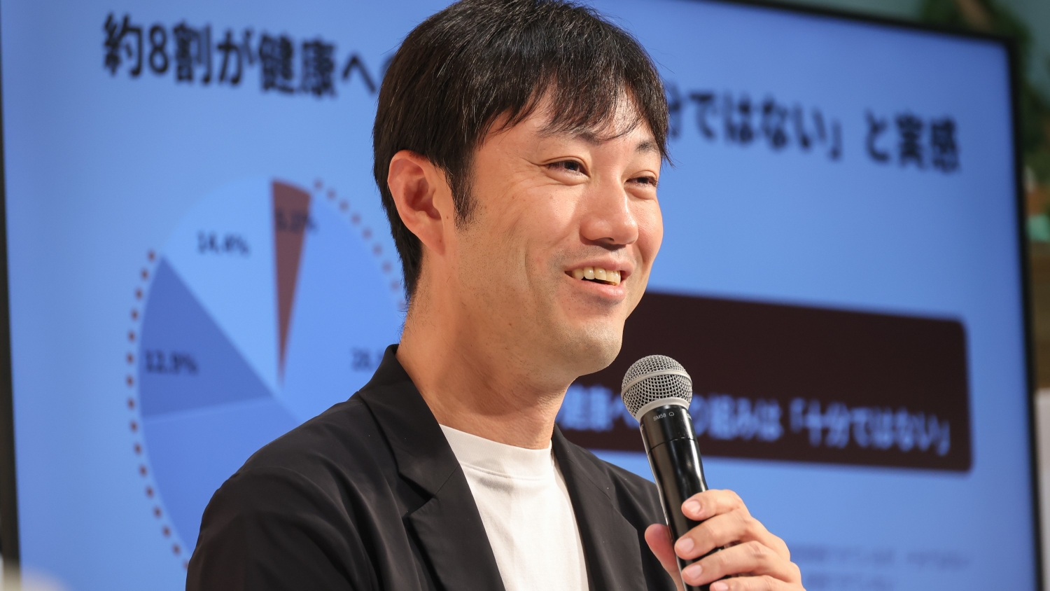 ネスレ発表会　予防医学研究者の石川善樹さん